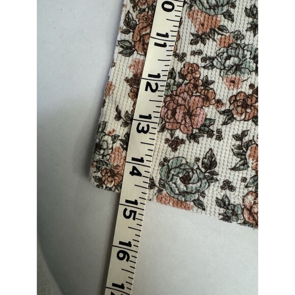 Little Lass Floral Long Sleeve Thermal Shirt Size 5 - Picture 5 of 8